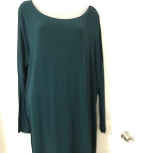 Peacock Teal Tunic